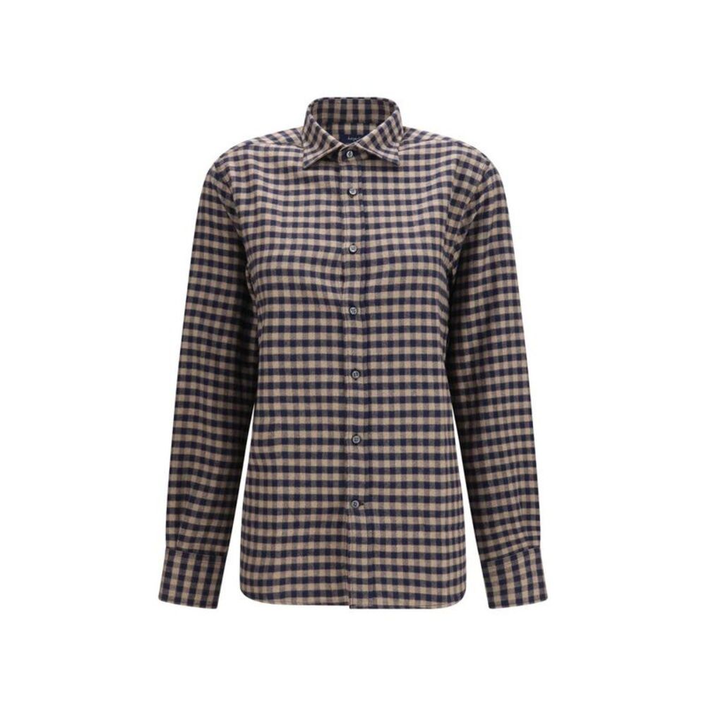 Deperlu Multicolor Cotton Pattern Men's Shirt